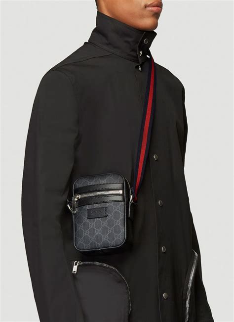 gucci baseball jersey mens bag|Gucci crossbody bag for men.